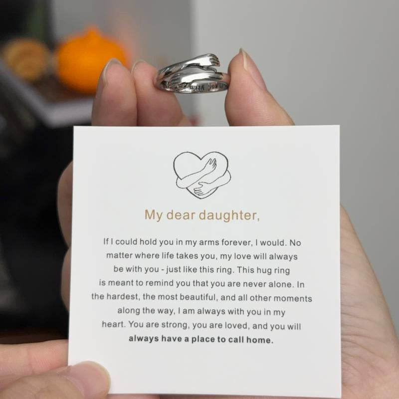 Embrace Ring — product and styling view 1
