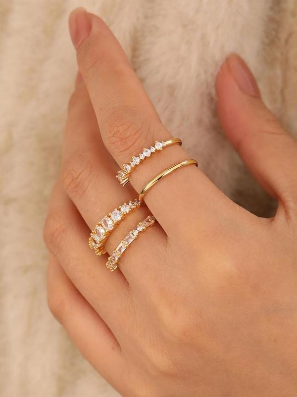 Light-Catching Accent Ring — product and styling view 2