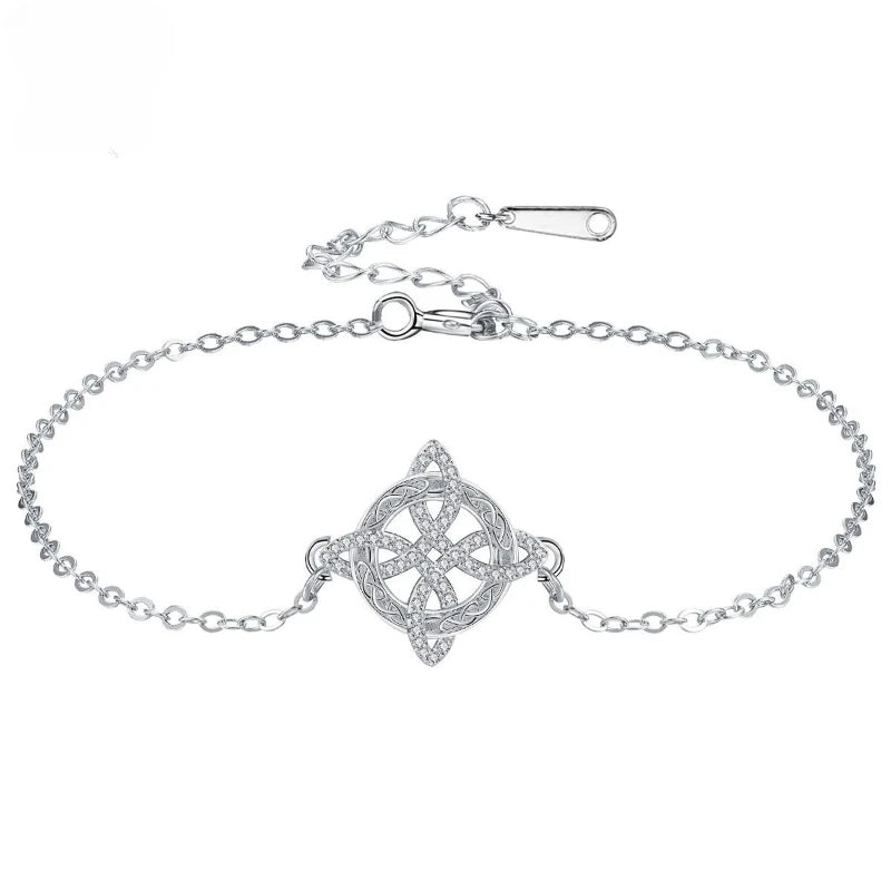 Celtic Knot Bracelet — product and styling view 1