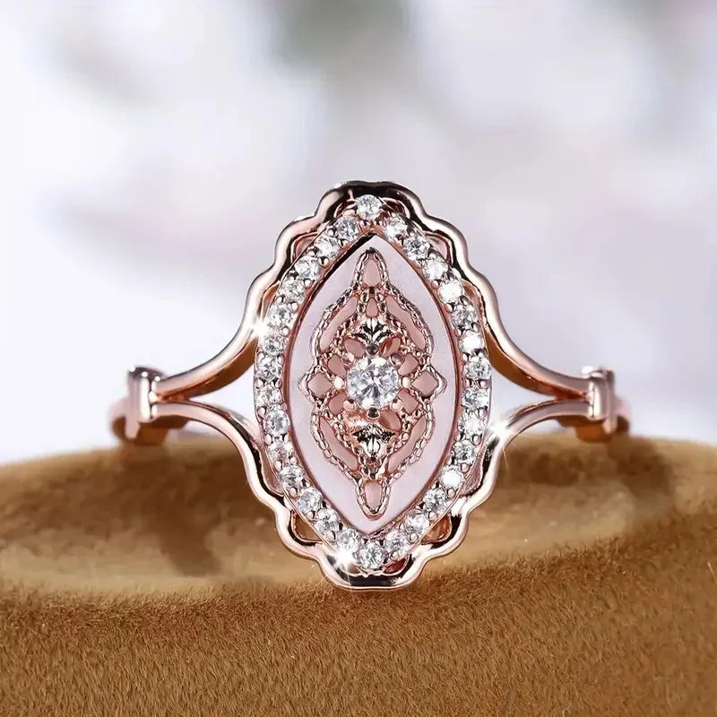 Oval Accent Ring — product and styling view 5