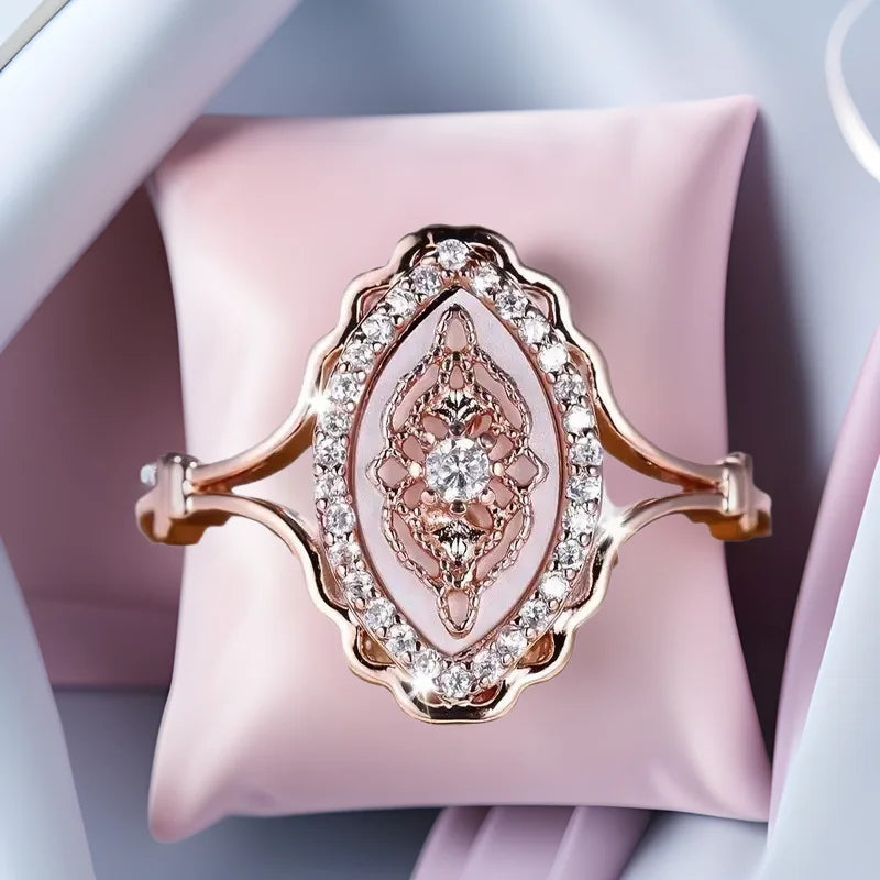 Oval Accent Ring — product and styling view 6