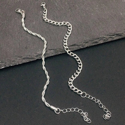 Cuban Link Bracelet Duo — product and styling view 5