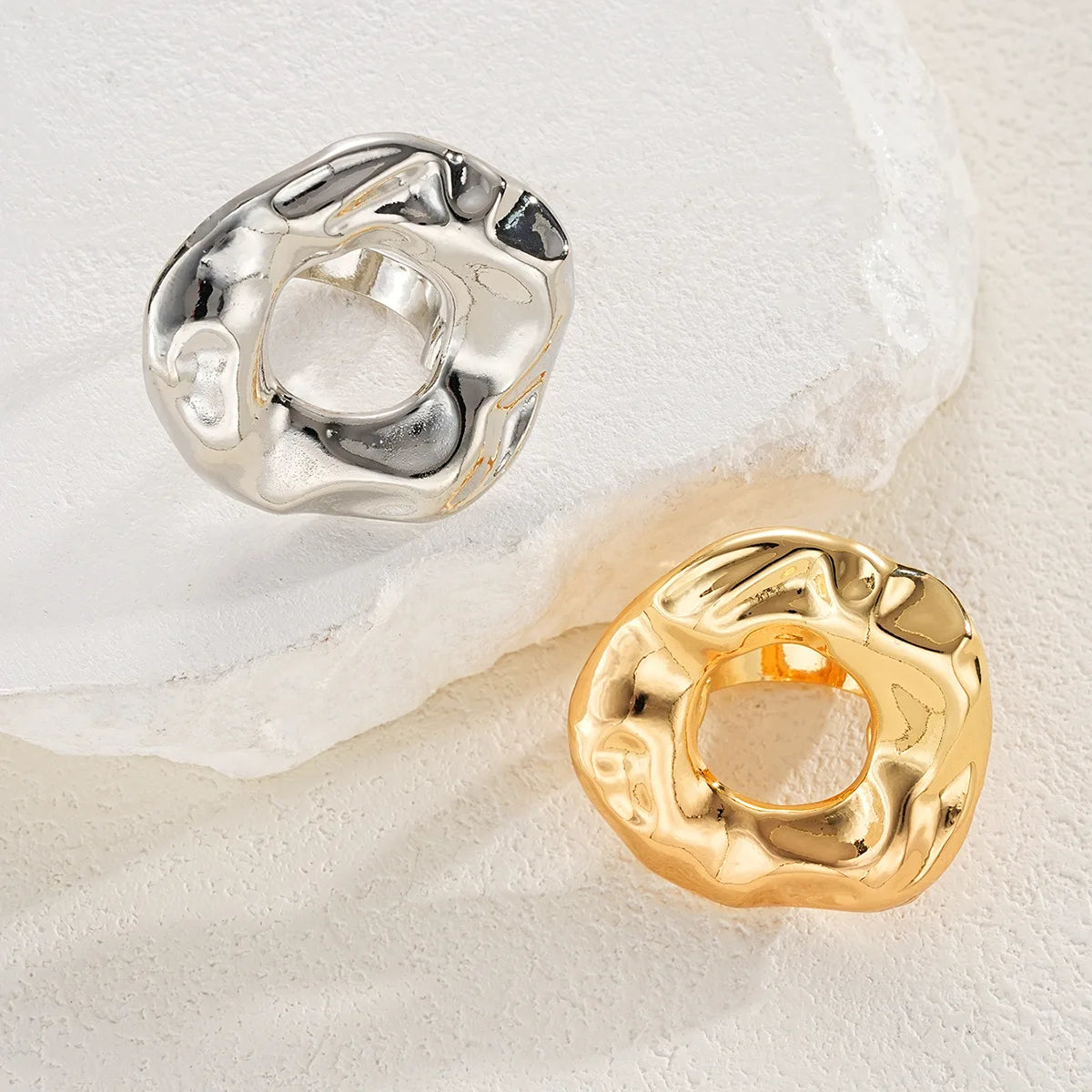 Abstract Ring Duo — product and styling view 4