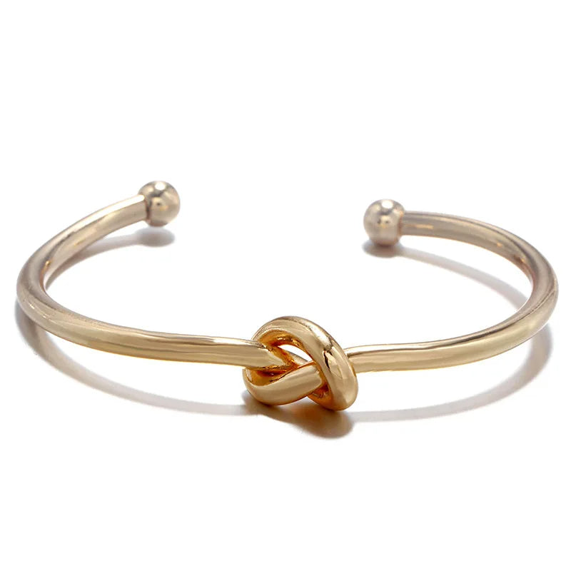 Connection Knot Cuff — product and styling view 5
