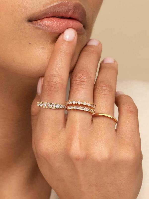 Light-Catching Accent Ring — product and styling view 3