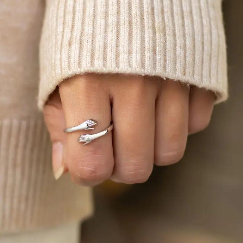 Embrace Ring — product and styling view 3