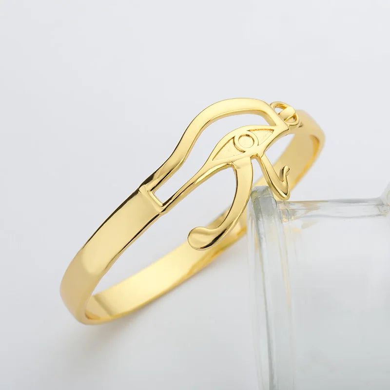 Africa & Ankh Bracelet Stack — product and styling view 2