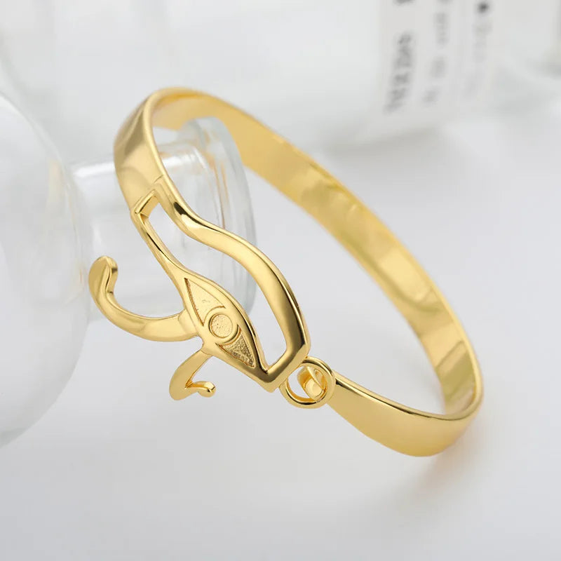 Africa & Ankh Bracelet Stack — product and styling view 3